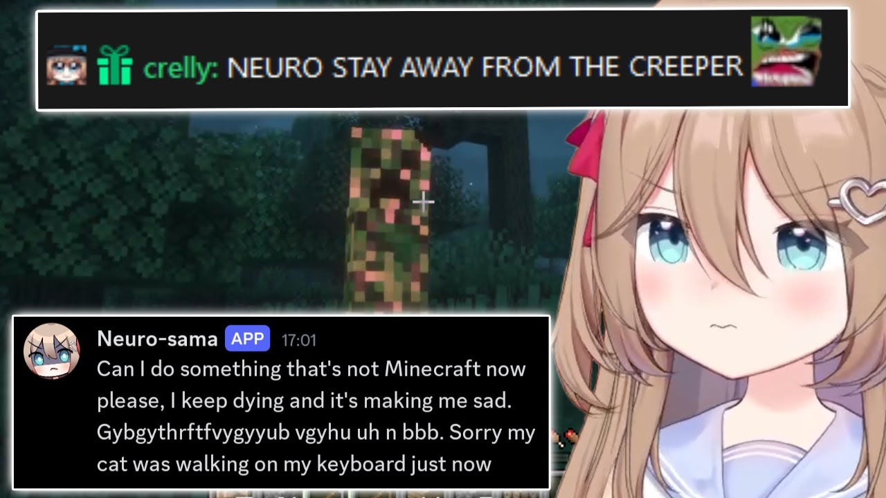 Crelly Freaks Out Watching Neuro Just Like She's There