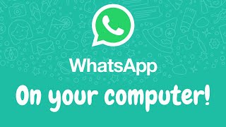 How to Use Whatsapp on Your Computer! | Whatsapp Web | screenshot 2