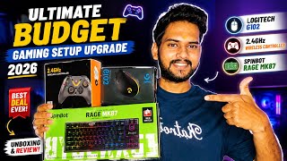 RGB Setup Under Budget? 🎮 G102 Mouse + SpinBot MK87 + 2.4GHz Controller Review 😱🔥 || Sahil Meena