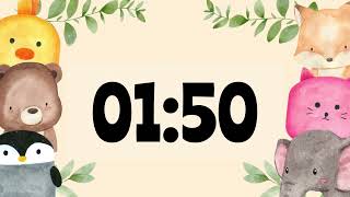 Celebrity 3-Minute Animal-Themed Countdown Timer for Kids | Relaxation & Break Time Profile