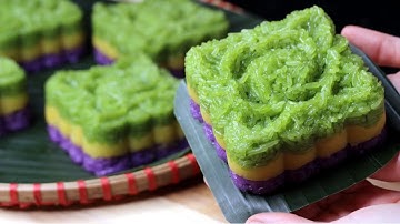 Xôi 3 Màu Nhân Sầu Riêng - NHANH - Hạt Xôi DẺO - MỀM dù để sang ngày