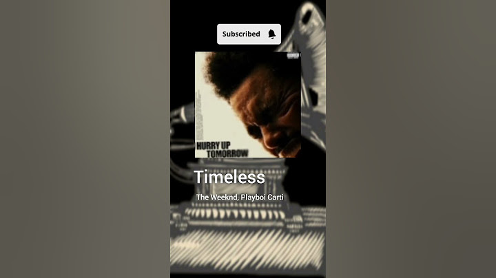Trending music on YouTube — The Weeknd Timeless #music