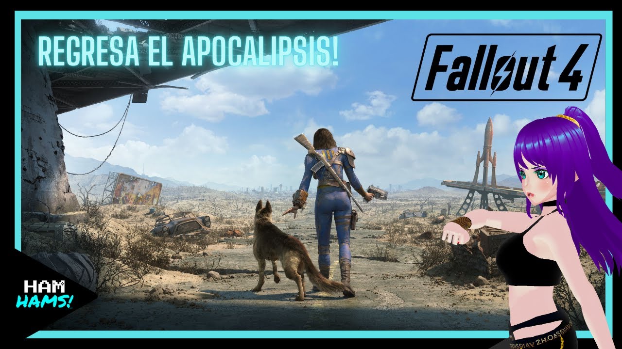 💯😎 6 Resubimos Fallout 4 #VTuber Lunina y Ham Hams! en Directo!💯 - YouTube