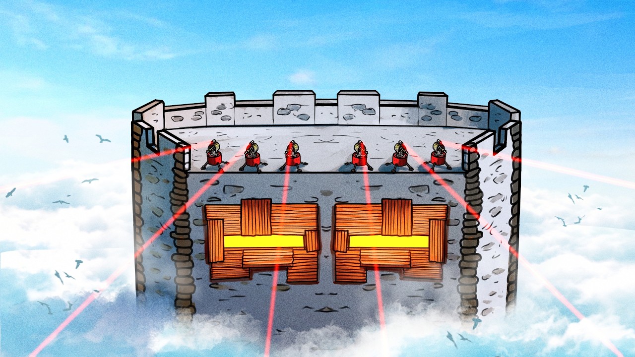 I Built an ILLEGAL Sky Base in Solo Rust...