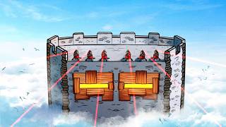 I Built an ILLEGAL Sky Base in Solo Rust...