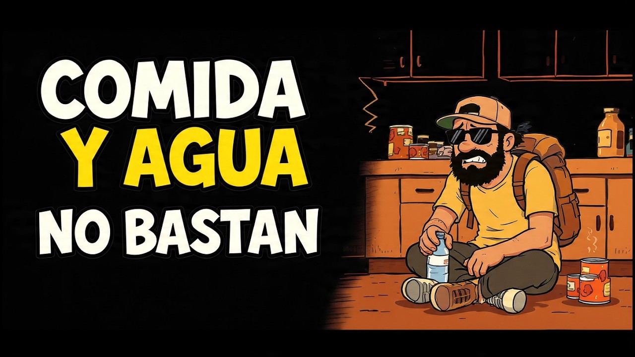 POV: Día 5 de crisis… tienes comida y agua, pero no puedes levantarte