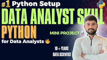 Python for Beginners #1 | Introduction + Setup | Python for Data Analysts