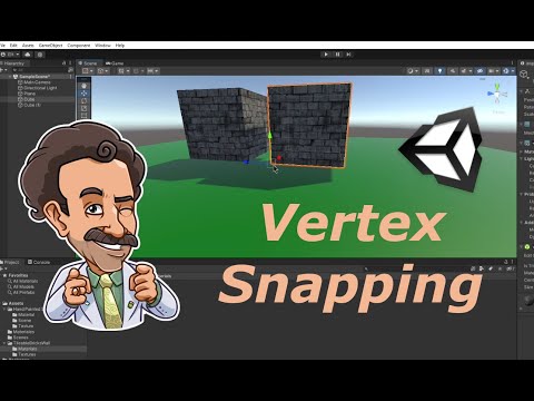Unity fácil - ¿Que es Vertex Snapping?