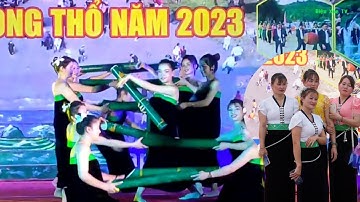 ĐIỆU MÚA TUYỆT VỜI CỦA CÁC CÔ GÁI THÁI TẠI LỄ HỘI THEN KIN PANG PHONG THỔ LAI CHÂU