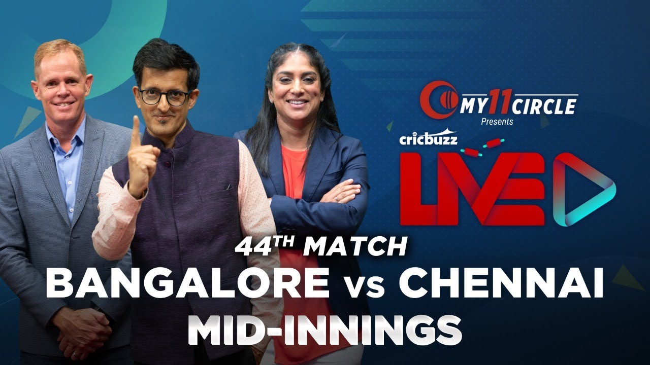 Cricbuzz LIVE: Match 44, Bangalore v Chennai, Mid-innings show