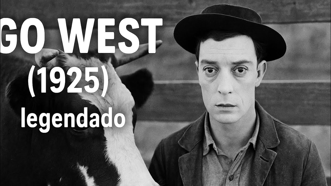 Buster Keaton- Go West (1925) Silent Comedy Movie 