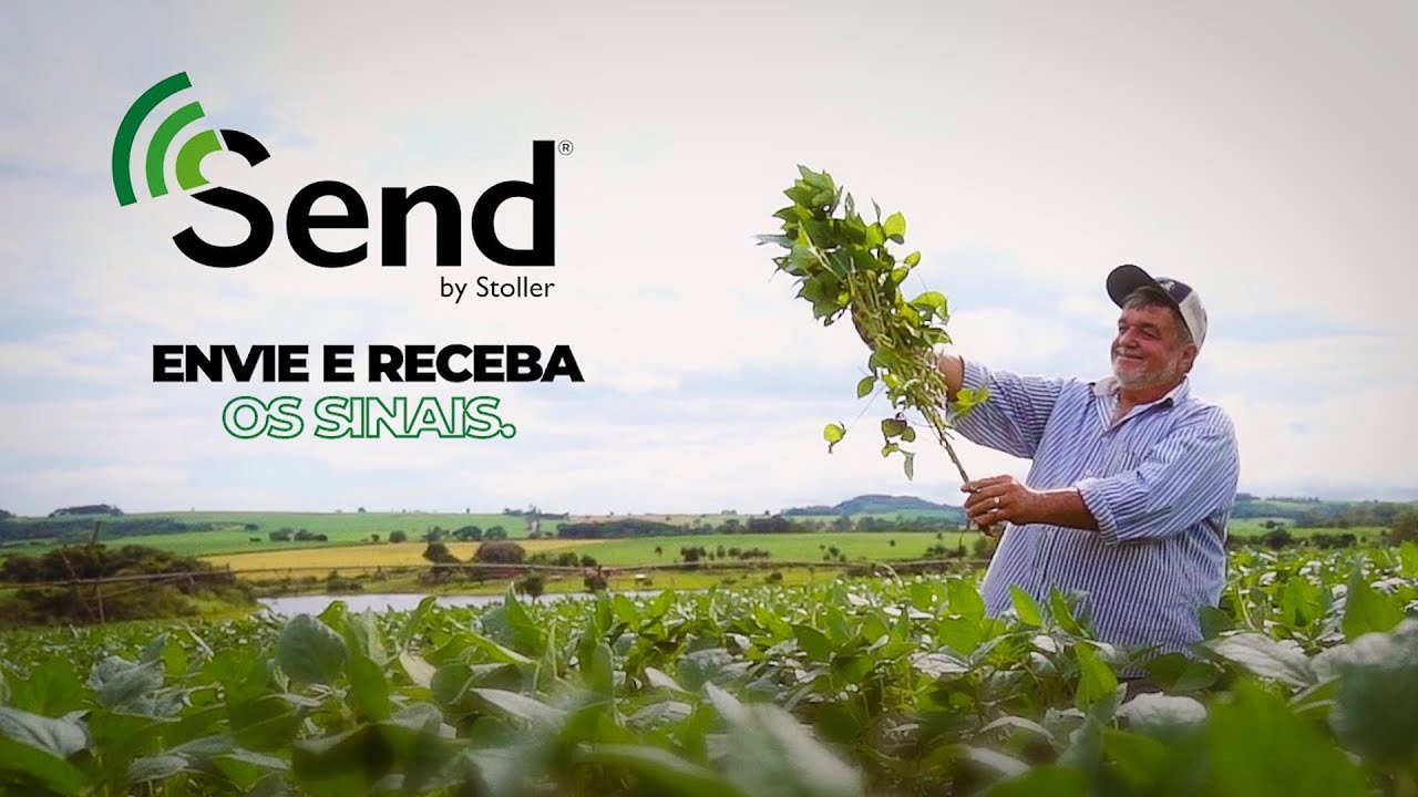 Tratamento de semente de soja é com SEND® - Envie e receba os sinais.