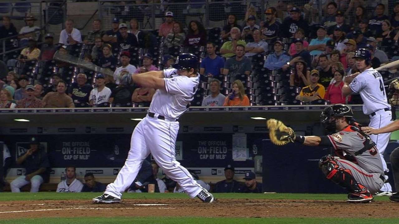SF@SD: Wallace leads off the 7th with homer to center