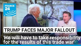 Around the world in 100 days: US economy unexpectedly shrinks as Trump tariffs loom over the economy