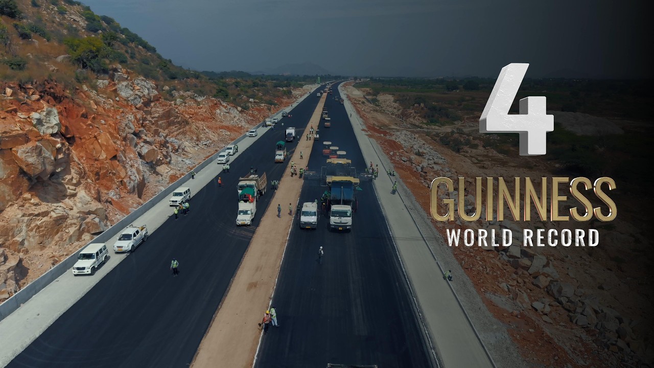 4 Guinness World Record Made In Just 6 Days | Bengaluru Vijayawada Expressway
