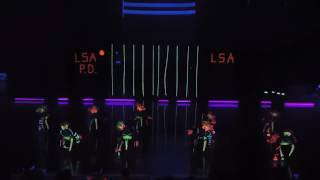 Lee Scott Dance team blacklight 2016