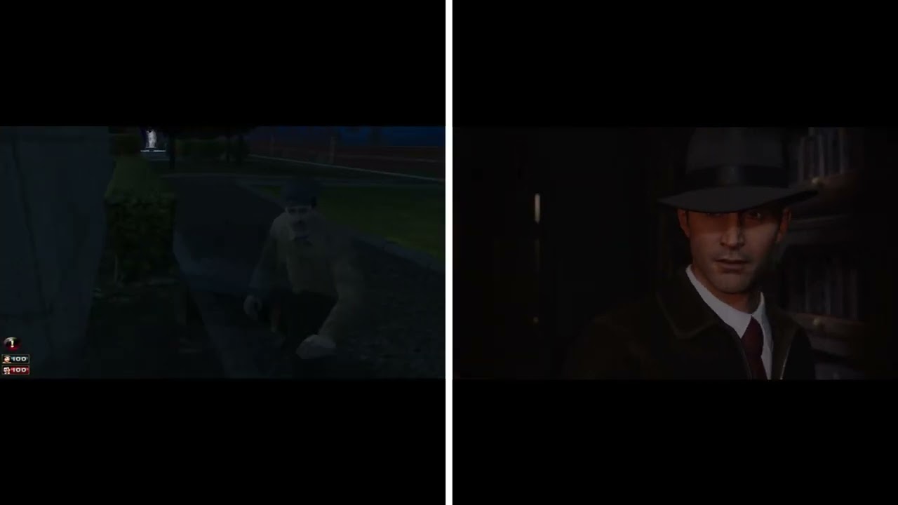 Comparison Mafia Original vs Mafia Remake - Visiting Rich People [Side by Side]