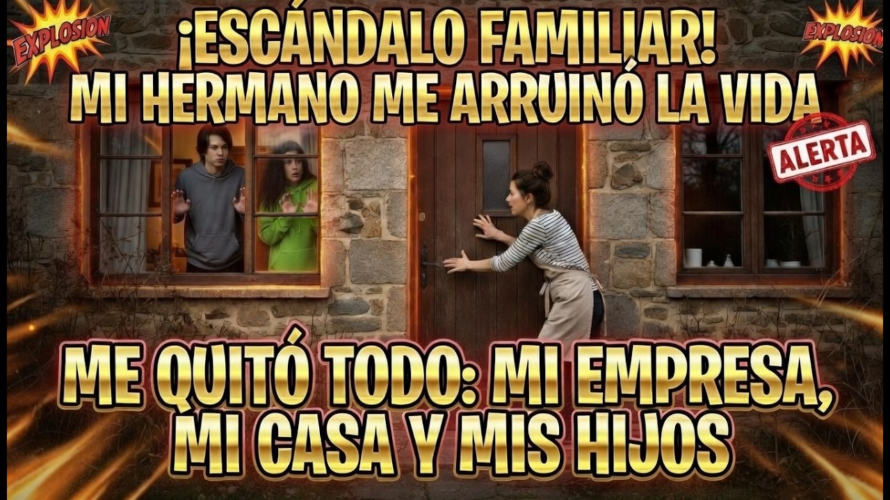 El hermano me quito mi empresa, mi casa y mis hijos #hijos #historias #ia #hermanos #traicion