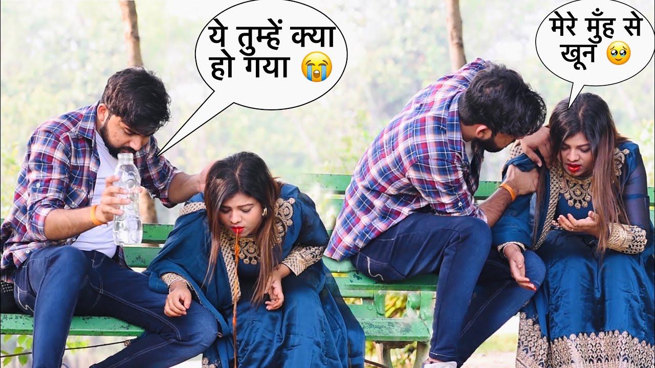 Blood prank || सोमेश पर prank करना पड़ा भारी 😭 || prank gone wrong 😱 || crazy sana khan ||