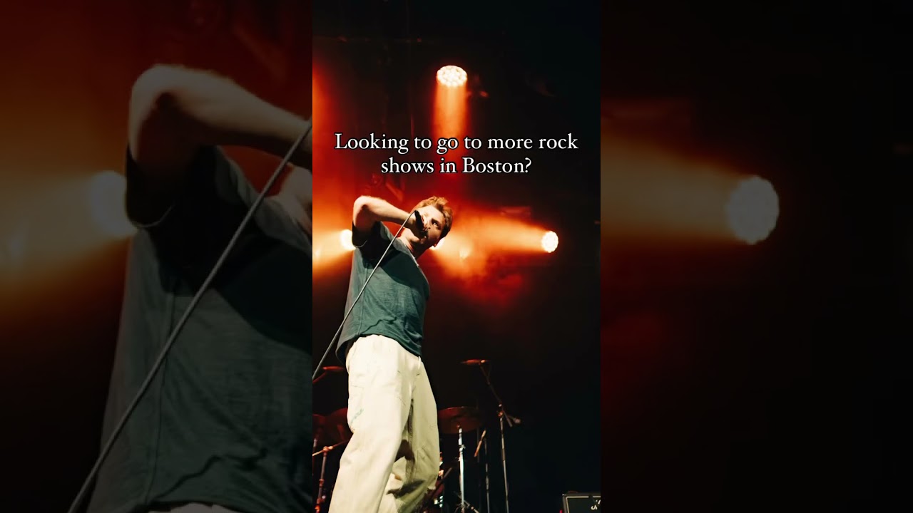 BOSTON, I’m playing your city on 11/16!