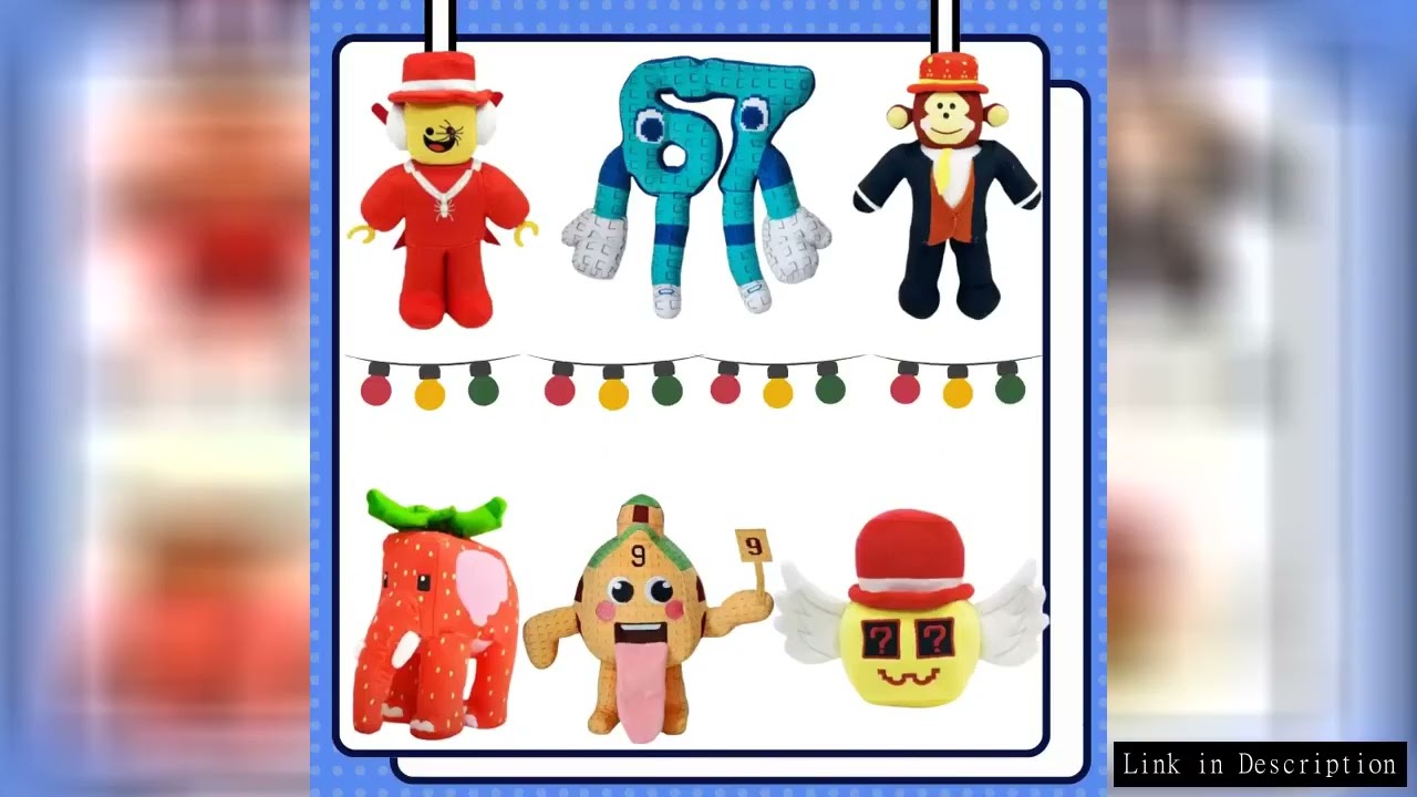 Game Steal A Brainrot Sammy Jandel plush Toy Stuffed Doll Soft Animal Anime Cartoon Hat Monkey For F