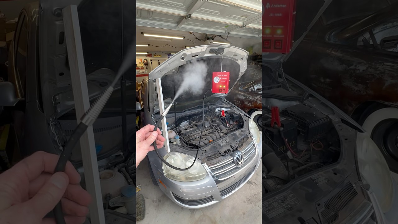 Testing out the Andeman JS-108B Smoke Leak Detector