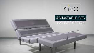 Rize Adjustable Beds Incline Position