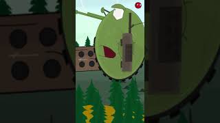 Ketika Tank Monster Arta Terlambat Datang Perang  Animasi Tentang Tank gerand 