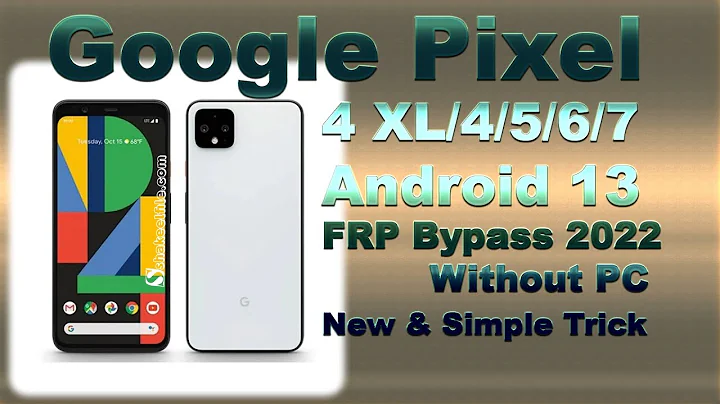 Google Pixel 4 XL/4/5/6/7  FRP Bypass Android 13 | All Google Pixel FRP Bypass Android 13 Without PC