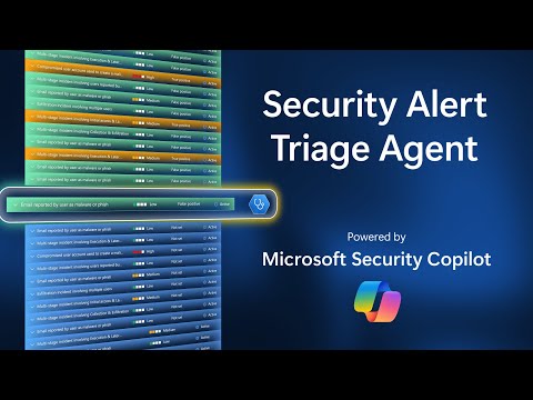 Security Alert Triage Agent in Microsoft Defender