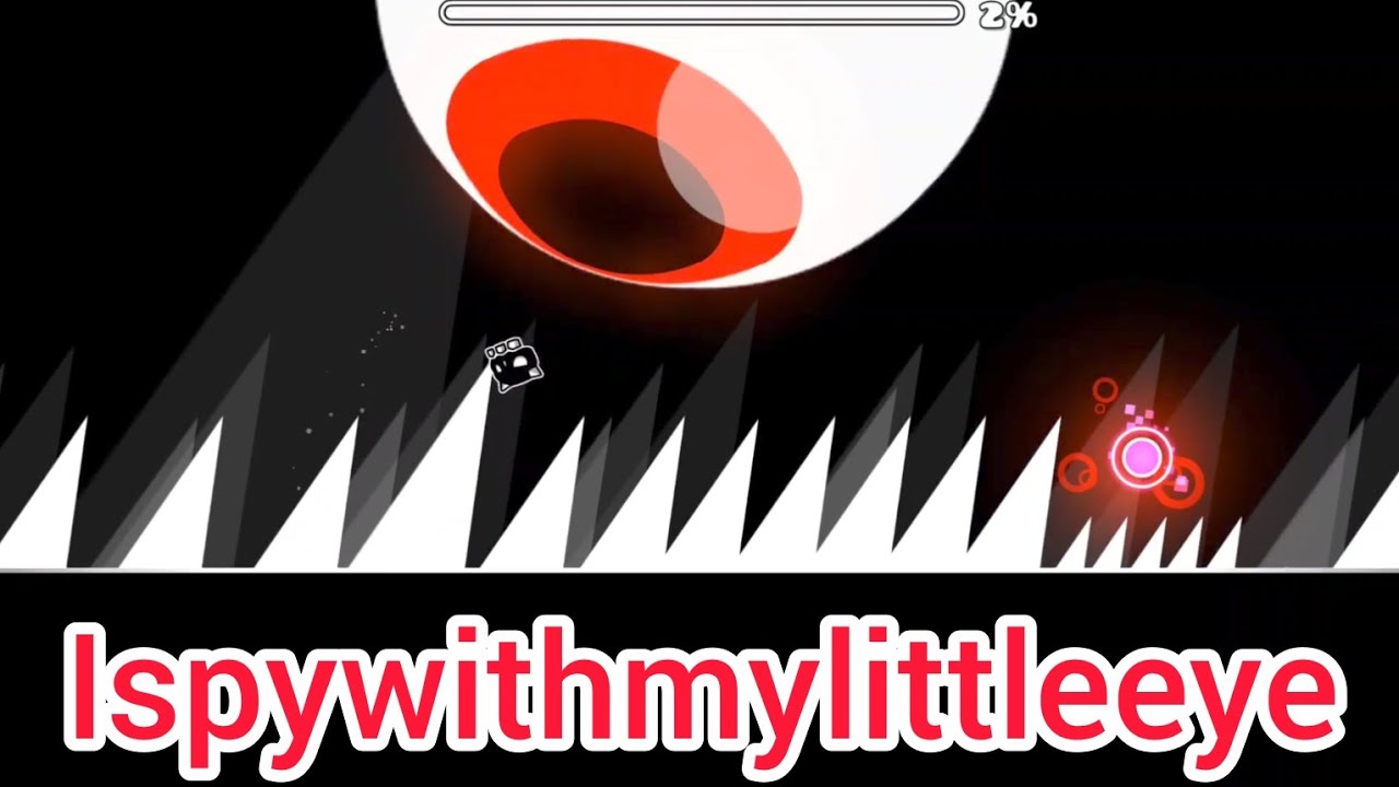 ジオメトリーダッシュIspywithmylittleeyeに挑戦してみた