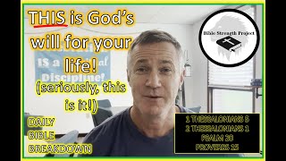 THIS IS GOD S WILL FOR YOUR LIFE seriously this is it