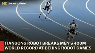 Robot Tiangong Breaks Men’s 400m World Record at Beijing ‘Robot Olympics’ | AI13