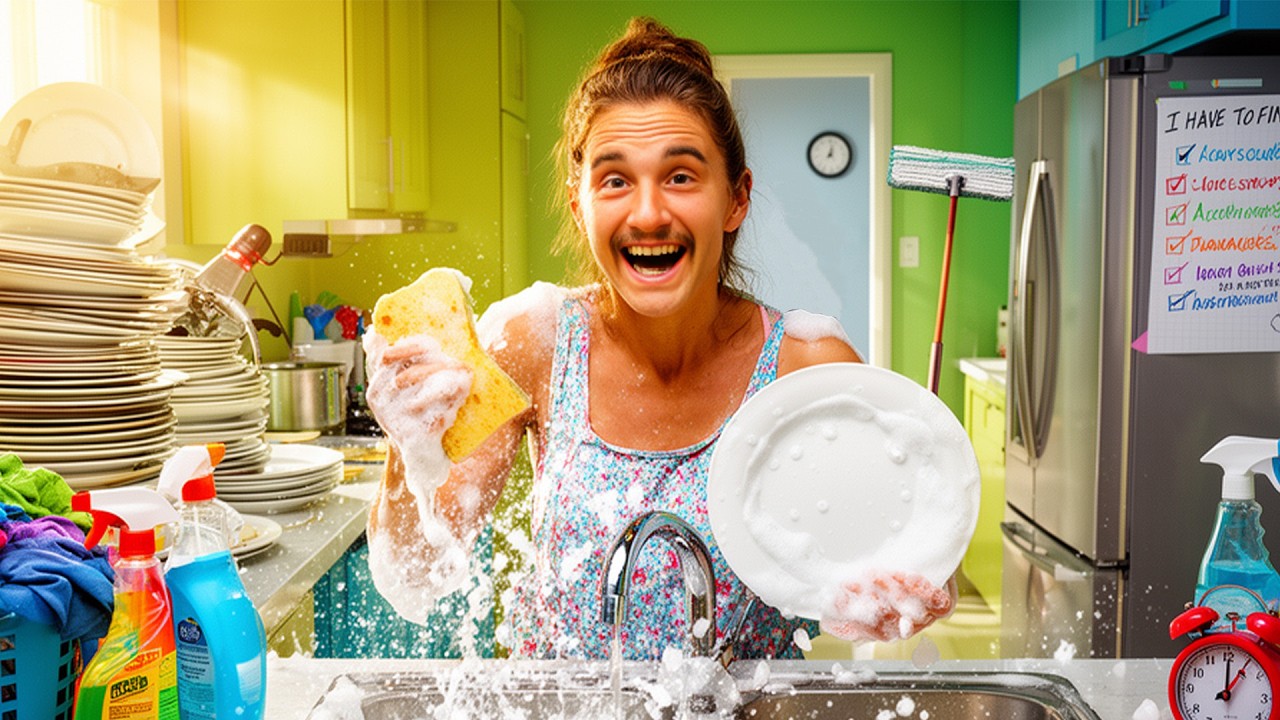 STAŁEM SIĘ KOBIETĄ NA 24 GODZINY! | WOMAN SIMULATOR