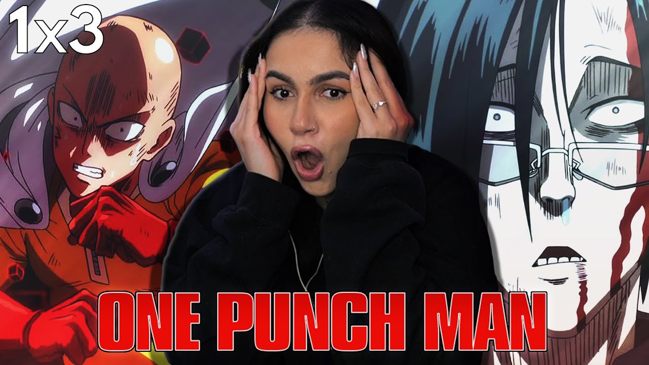 SAITAMA's TRAINING REVEALED!! 😂 ONE PUNCH MAN Season 1 Episode 3 REACTION