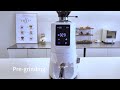 JX-680PRE 74mm Commercial Coffee Grinder | Flat Burr Espresso Grinder for Coffee Shops