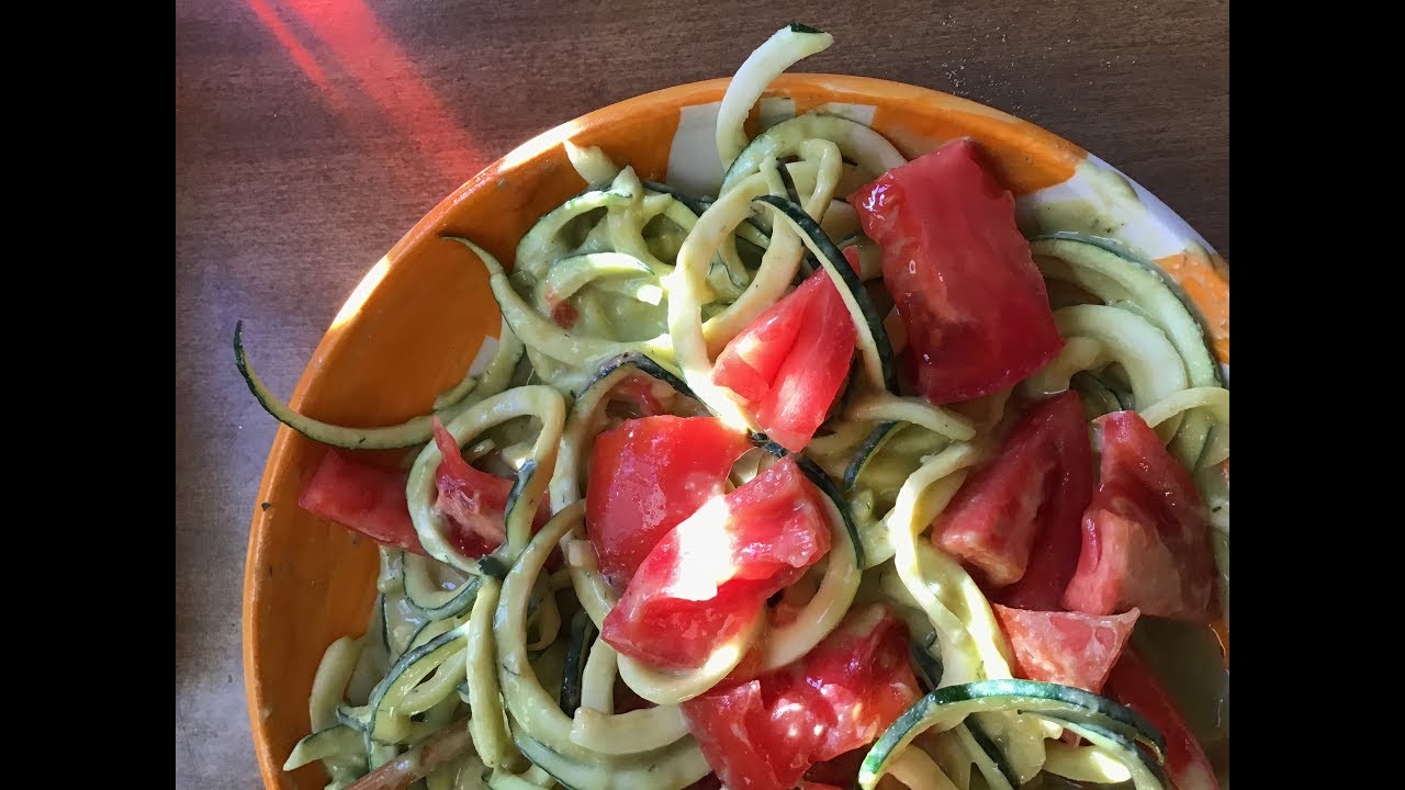 Avocado Alfredo Sauce Raw Vegan Studio Vegan YouTube