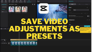 How to Save Video Adjustments as Presets on CapCut PC - 2024