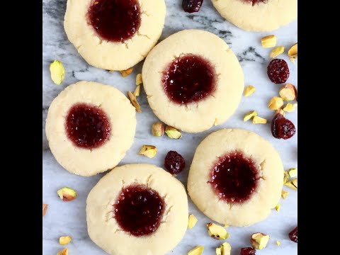Gluten-Free Vegan Thumbprint