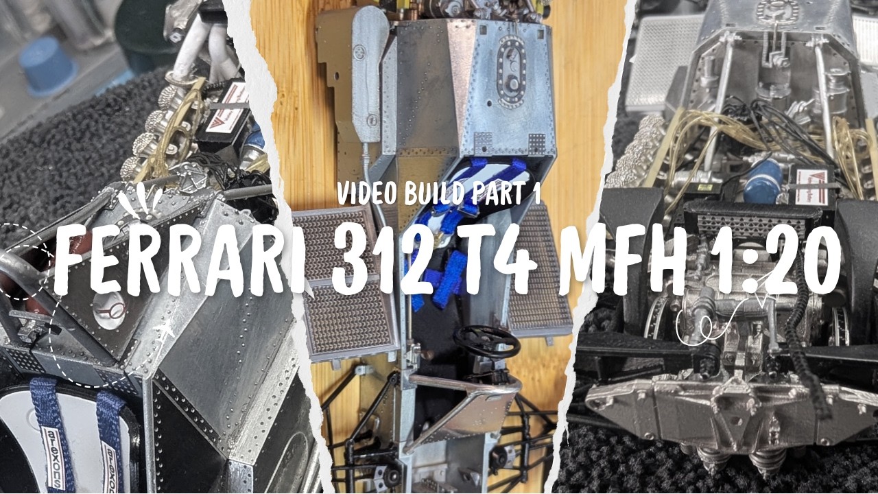 Ferrari 312 T4 - Model Factory Hiro 1:20 - Video Build Part 1