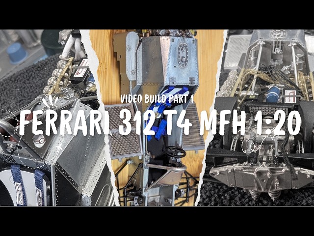 Ferrari 312 T4 - Model Factory Hiro 1:20 - Video Build Part 1