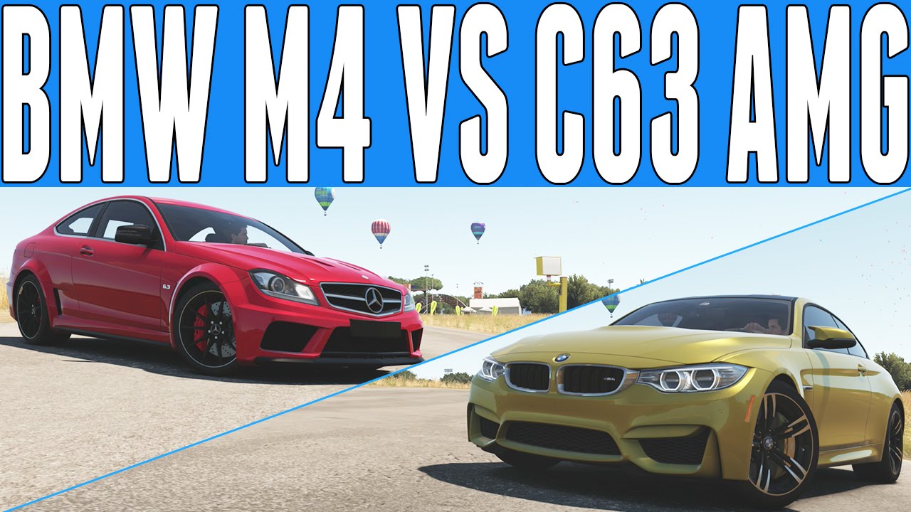 Forza Horizon 2 Versus : BMW M4 vs Mercedes-Benz C63 AMG Black Series