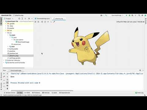Download image using Java