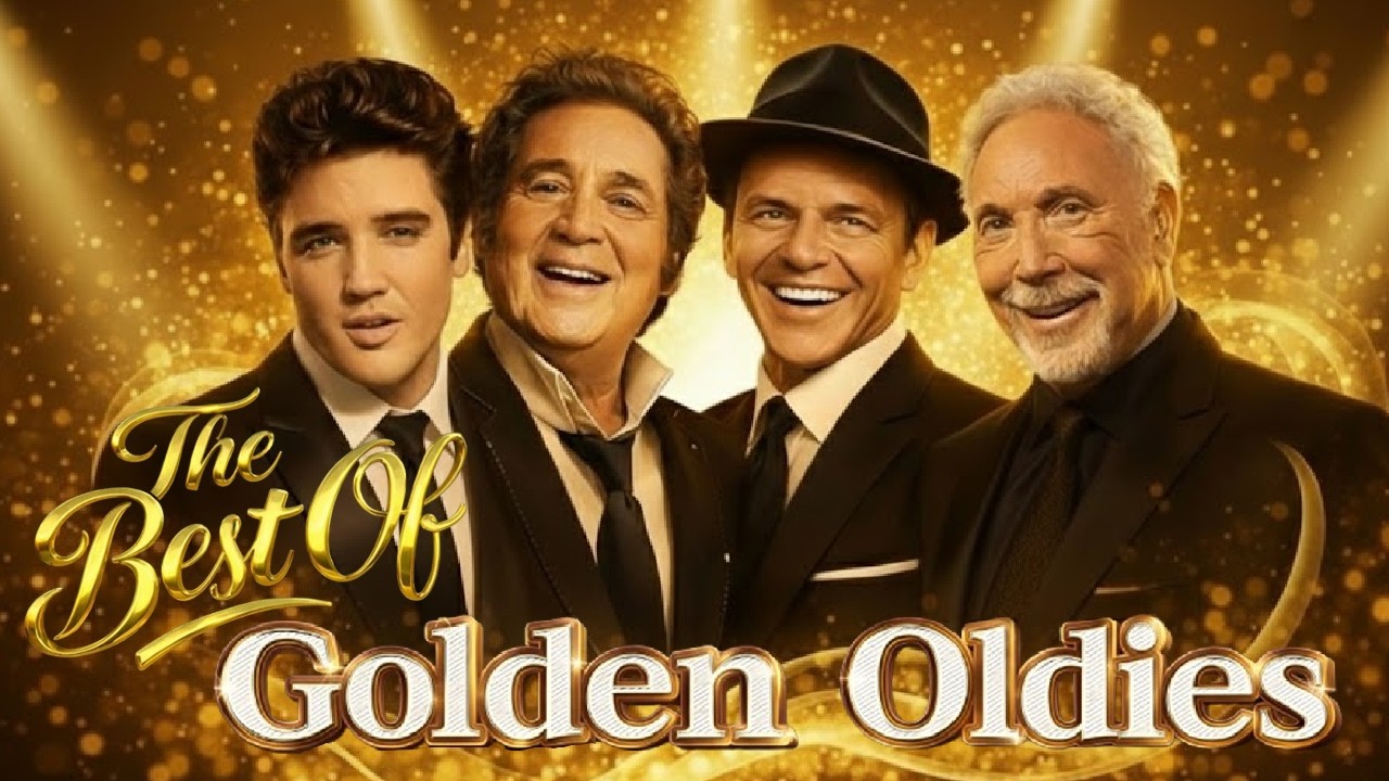 Golden Memories 🎙 60s & 70s Classics – Sinatra, Elvis, Bee Gees, Paul Anka & more #oldies