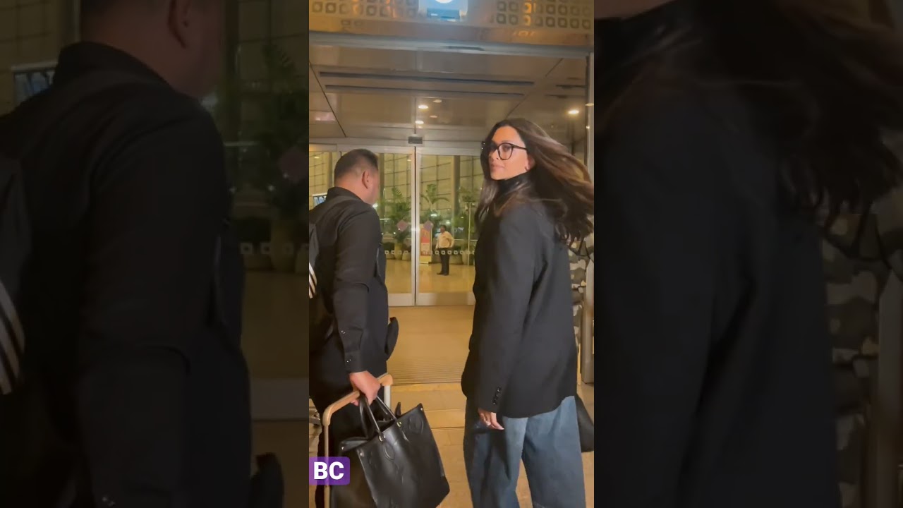 Deepika Padukone Spotted At Airport