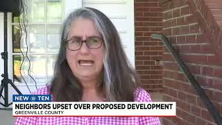 Neighbors upset over proposed development