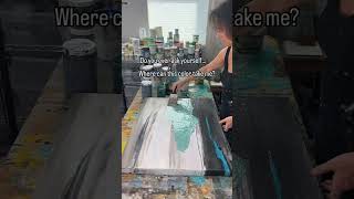 Where Can This Color Take Me Mood Magic #AbstractArt #DawnBaja #PaintingTips #ArtTips