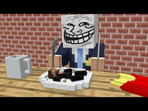 TROLL VS MINECRAFT #214