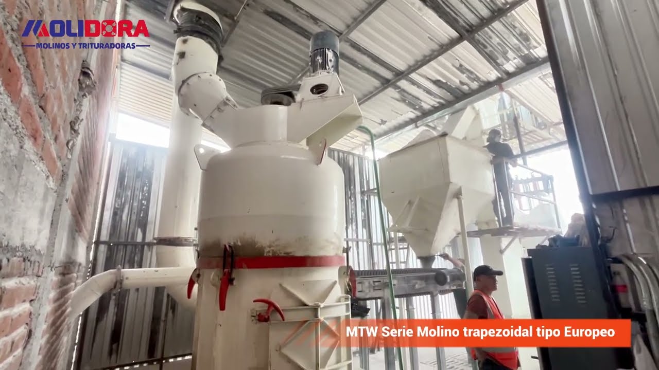 Roller grinding mill Working site in Mexico