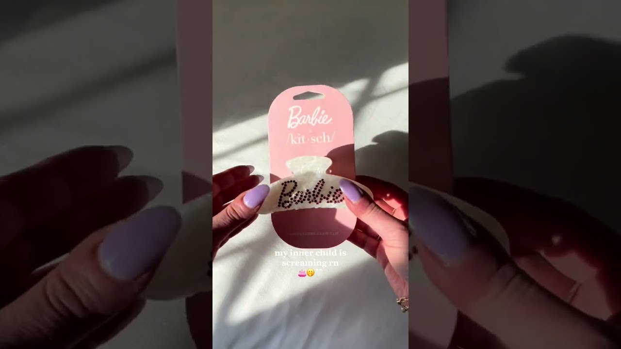 ICONIC Barbie Claw Clip 👀💕 